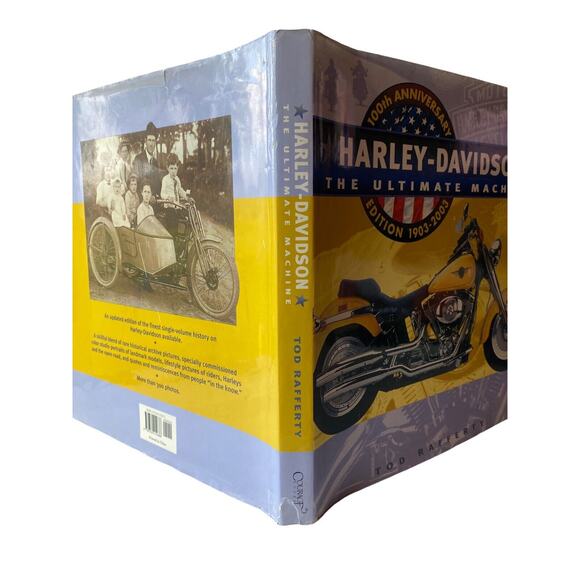 Harley-Davidson: The Ultimate Machine 100th Anniversary Edition 1903-2003 Book - Picture 6 of 13